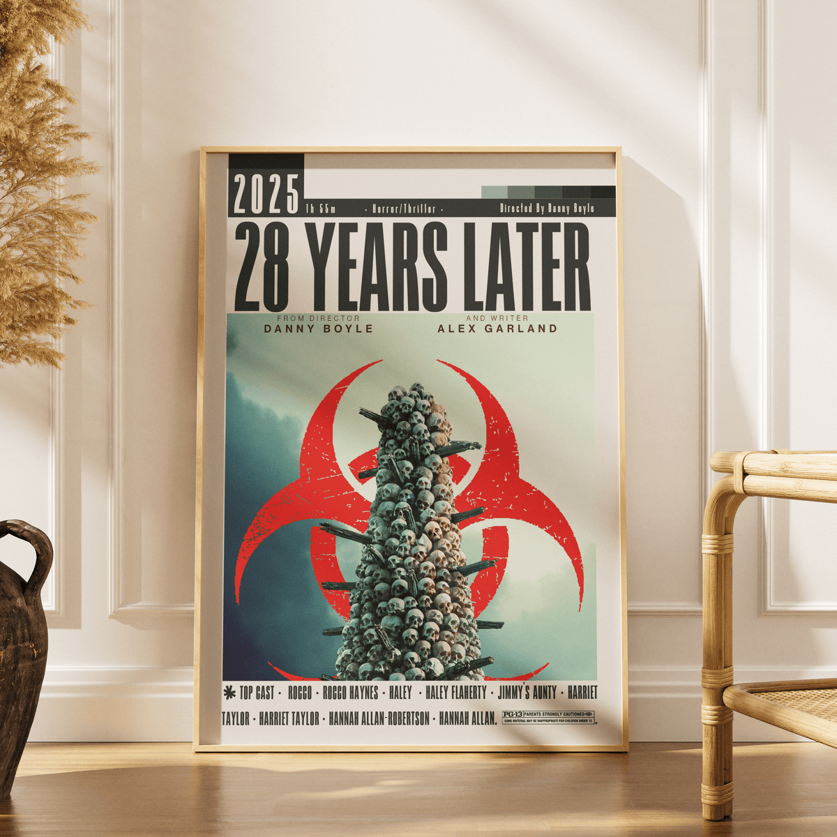 28 Years Later (2025) Film Poster - 98typesModern Minimal Movies