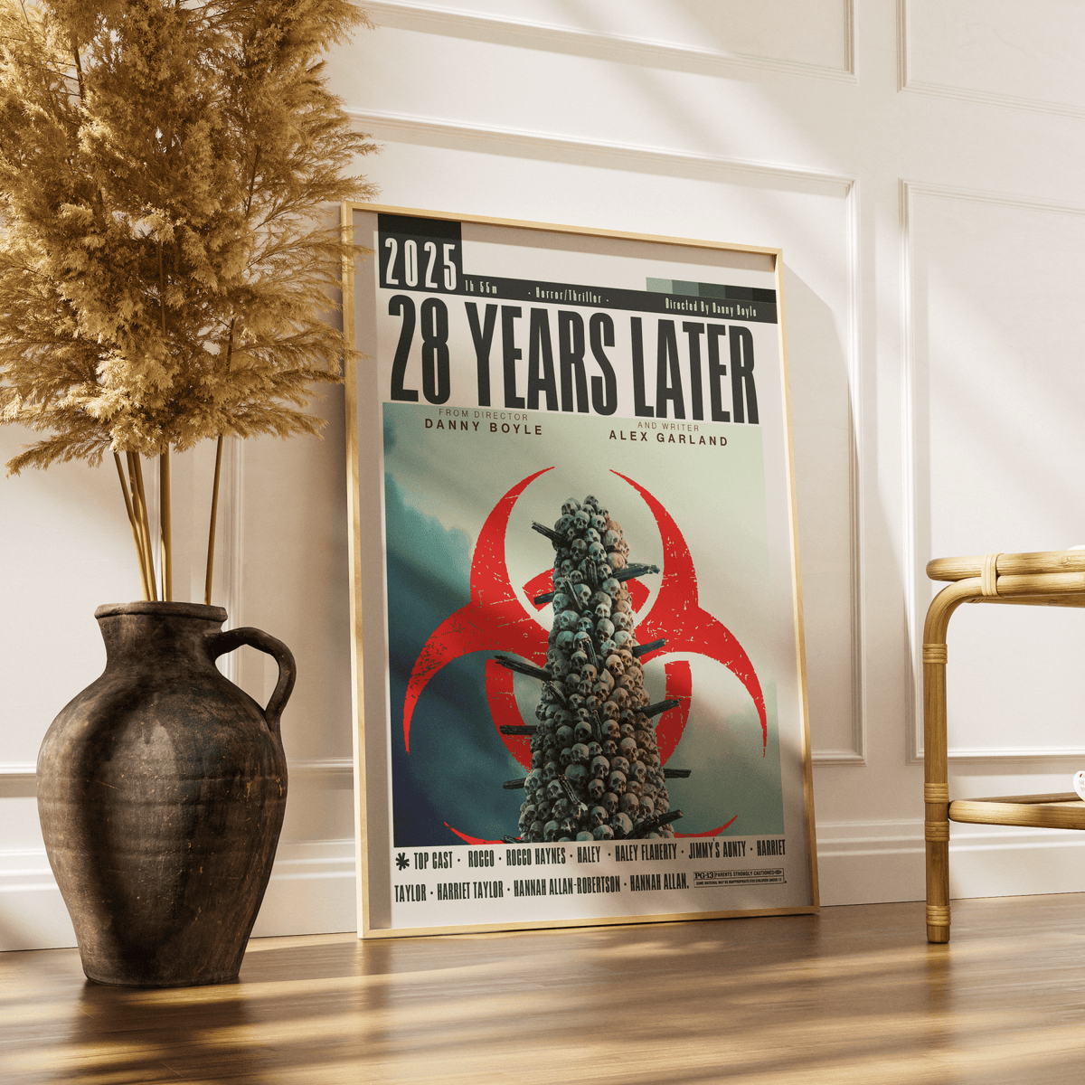 28 Years Later (2025) Film Poster - 98typesModern Minimal Movies