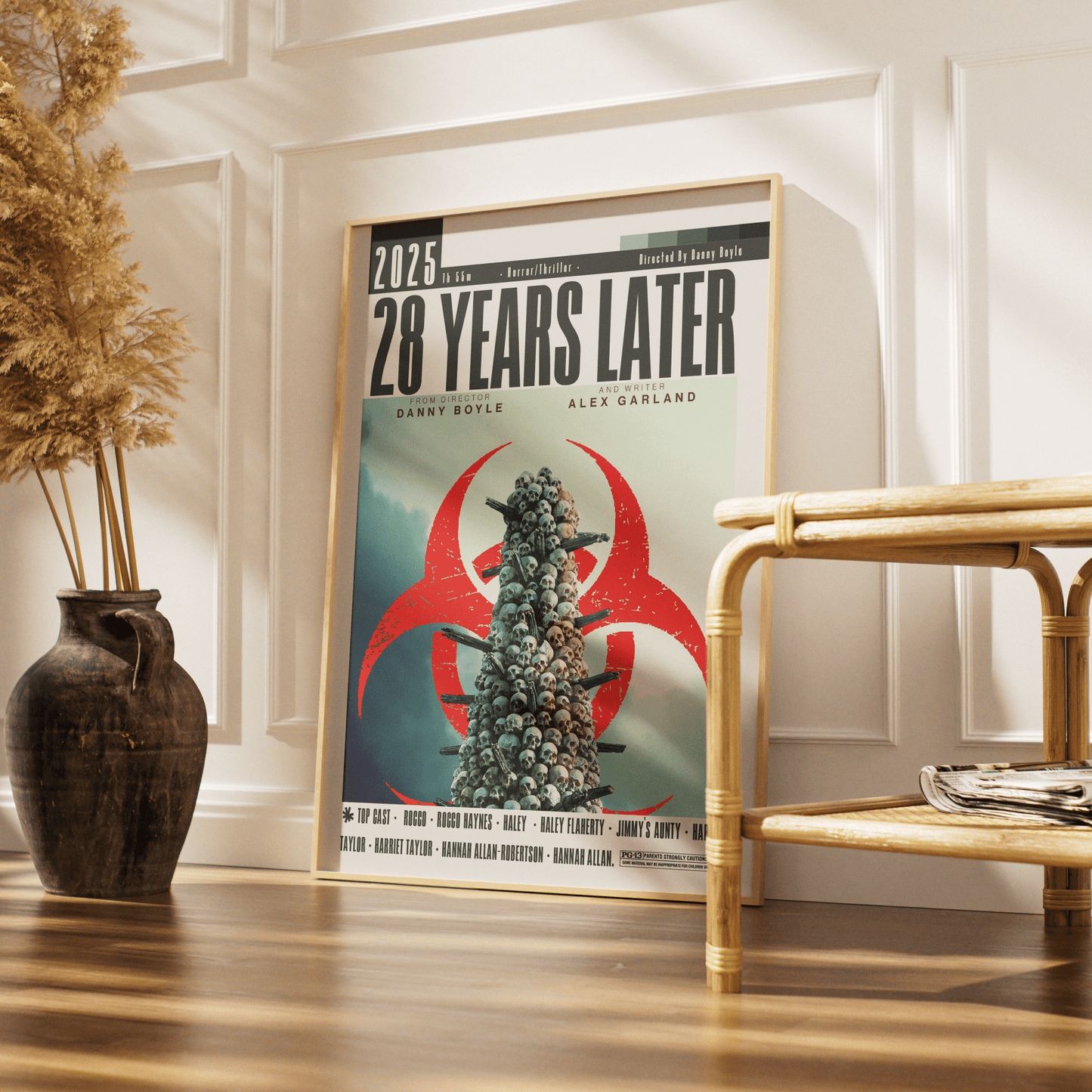 28 Years Later (2025) Film Poster - 98typesModern Minimal Movies