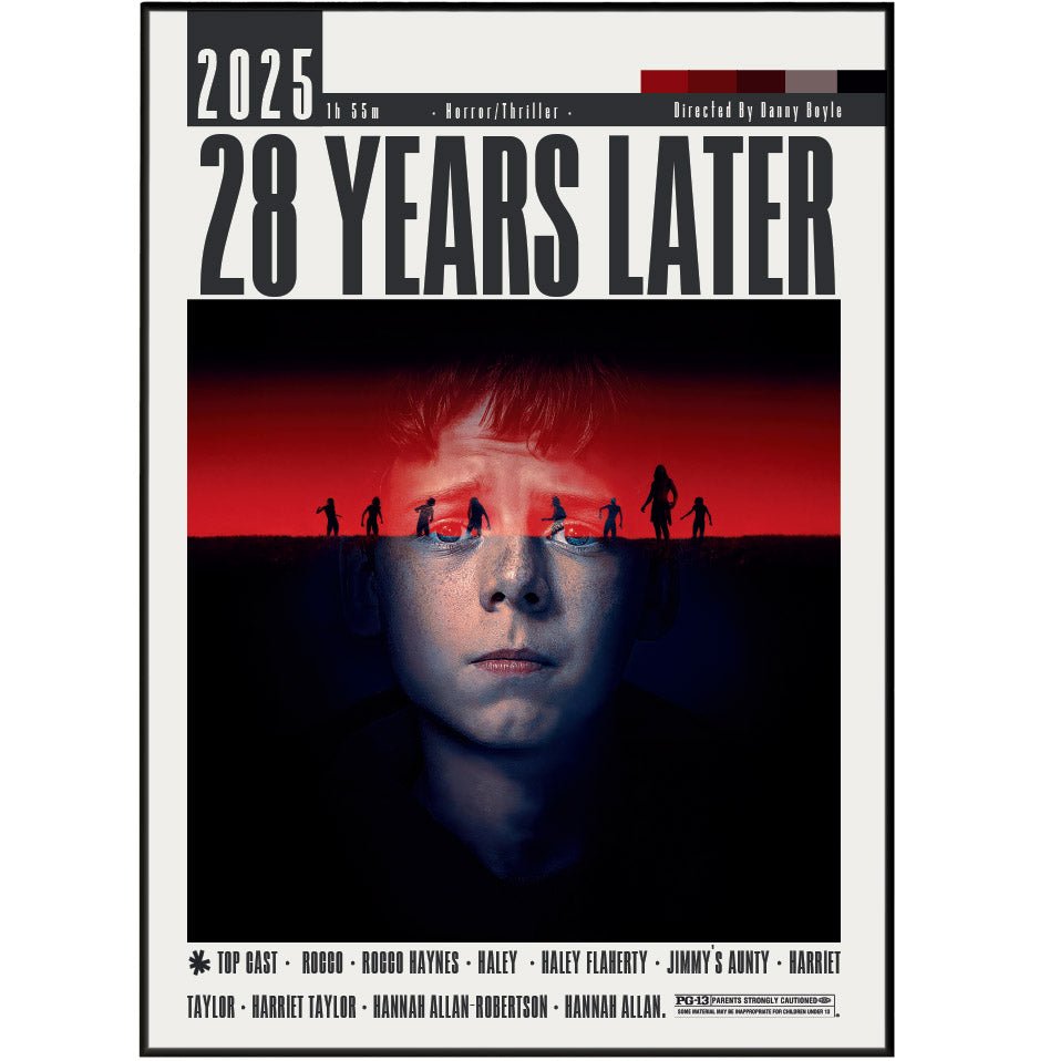 28 Years Later (2025) Posters - 98typesModern Minimal Movies