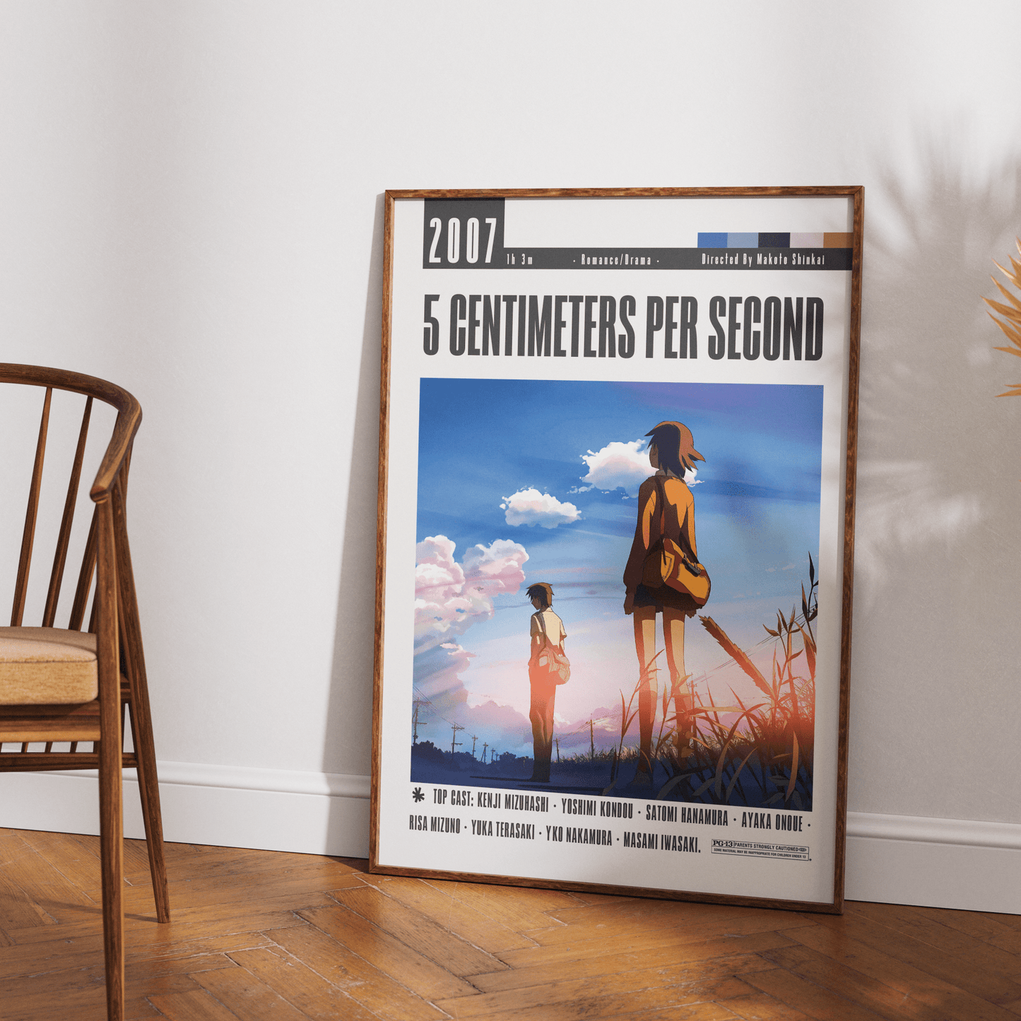 5 Centimeters per Second Movie Posters - 98typesModern Minimal Movies