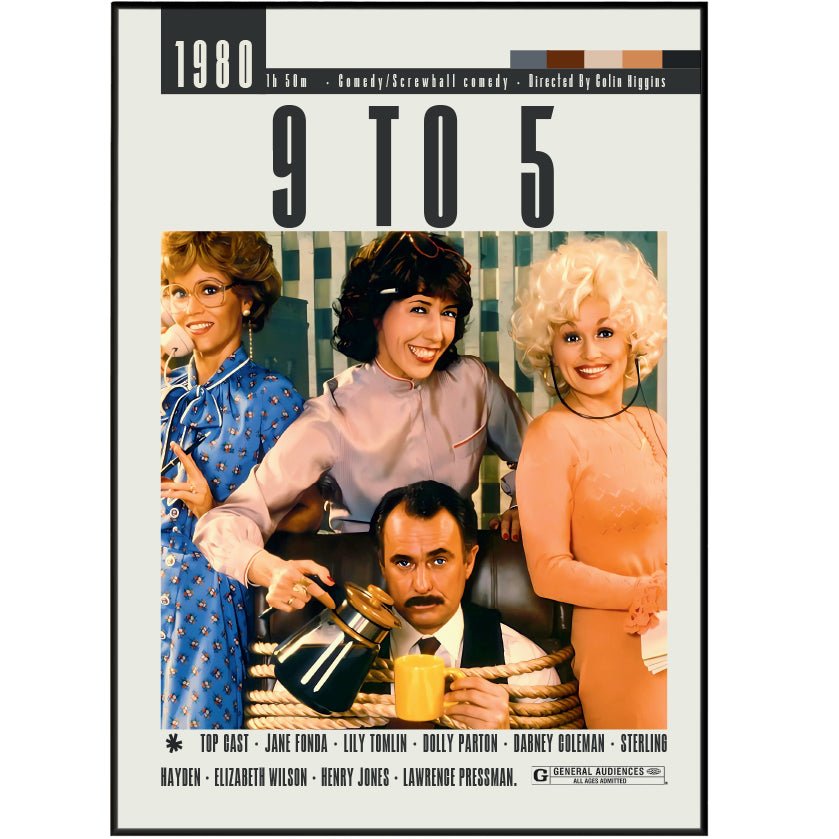 9 to 5 1980 Movie Posters - 98types