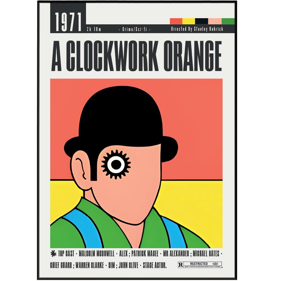 A Clockwork Orange Films Poster - 98types