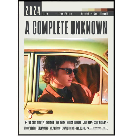 A Complete Unknown Movie Poster - 98types