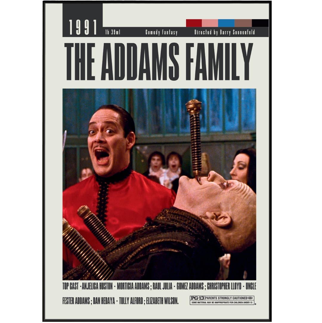 Addams Family Values Poster | Barry Sonnenfeld Movies - 98types