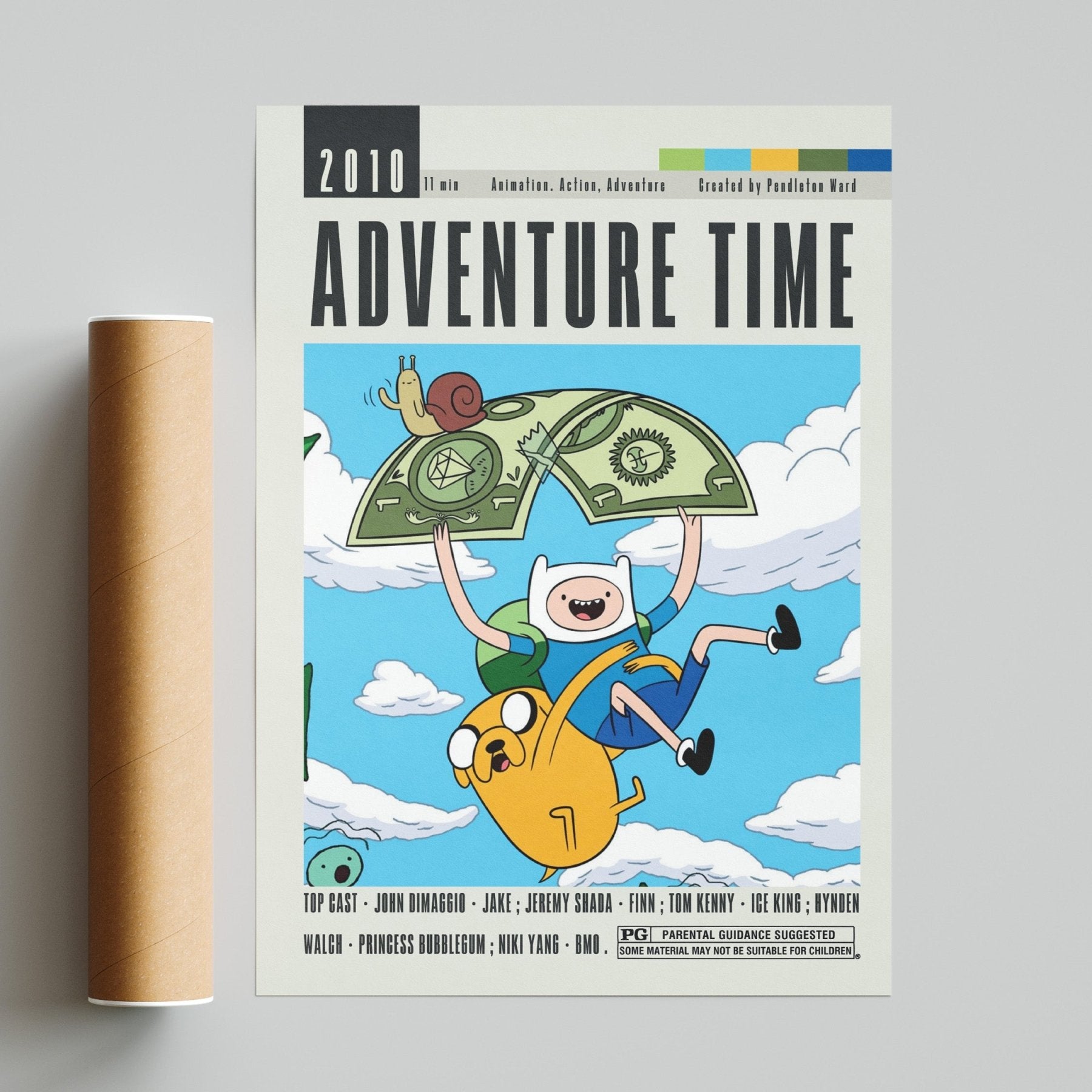 Adventure Time Poster | Pendleton Ward Movies - 98types