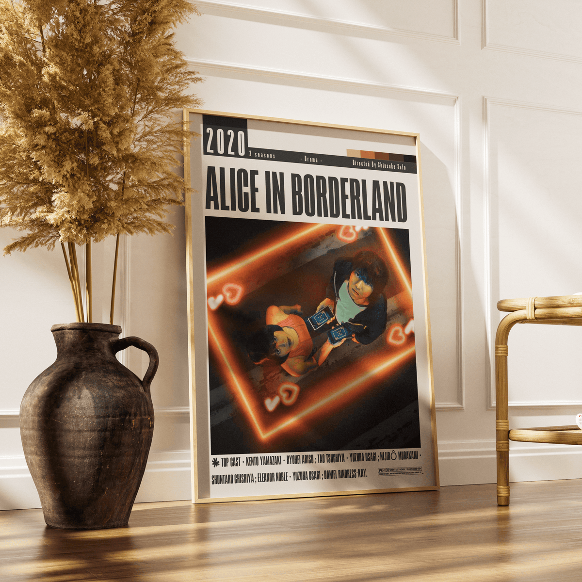 Alice in Borderland (2020) Posters - 98typesModern Minimal Movies