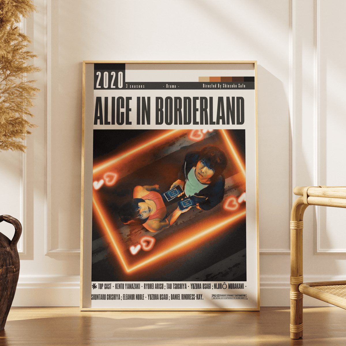 Alice in Borderland (2020) Posters - 98typesModern Minimal Movies