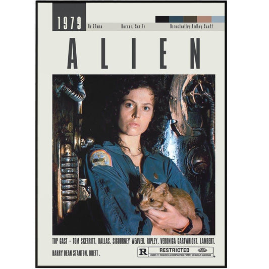 Alien Poster | Ridley Scott Movies - 98types
