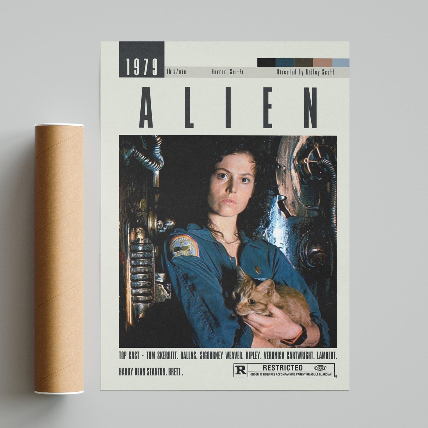 Alien Poster | Ridley Scott Movies - 98types