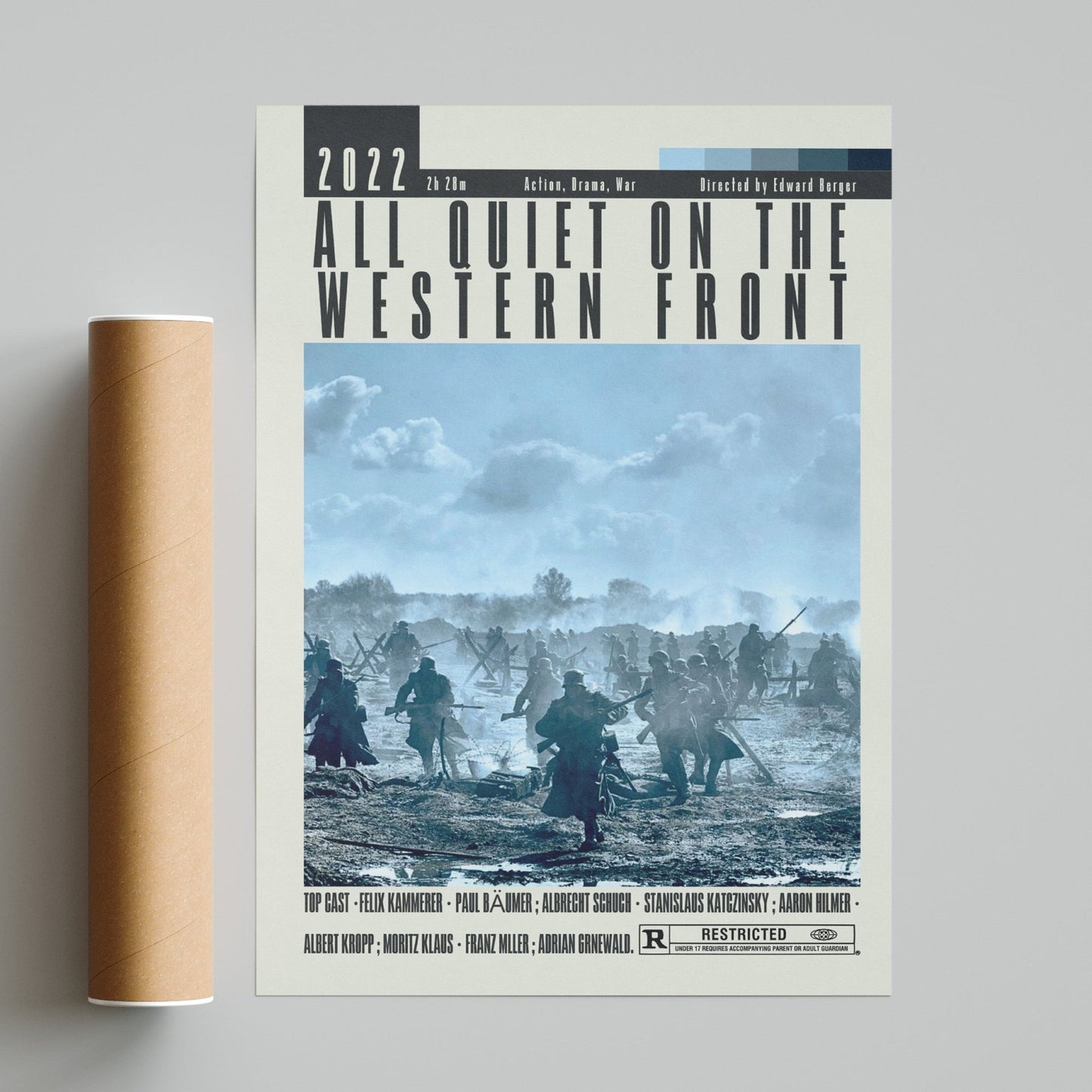 All Quiet on the Western Front Posters | Edward Berger Movies - 98types