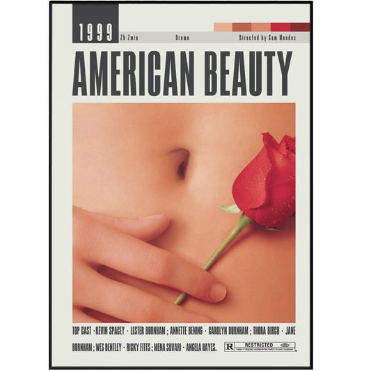 American Beauty Poster | Sam Mendes Movies - 98types