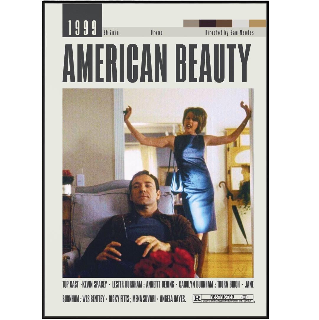 American Beauty Poster | Sam Mendes Movies - 98types