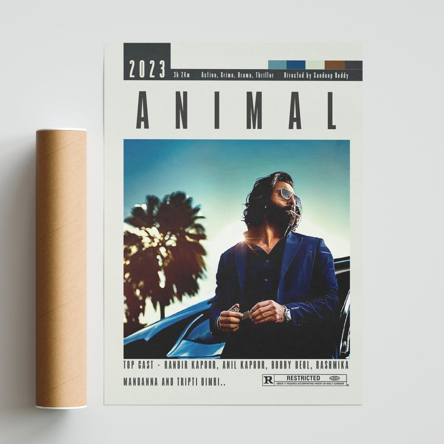 Animal Poster | Sandeep Reddy Vanga Movies - 98types