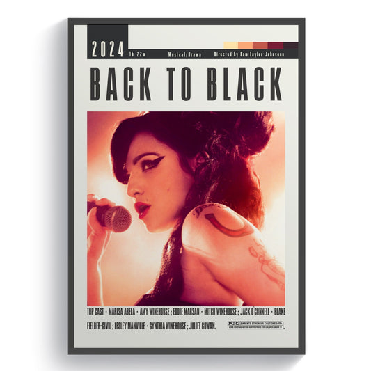 Back to Black Amy Movie Posters - 98types