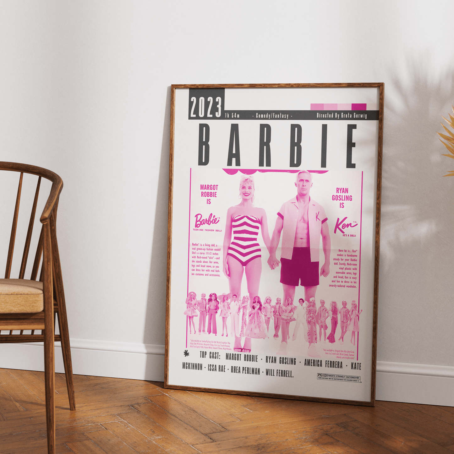 Barbie 2023 Film Posters - 98typesModern Minimal Movies