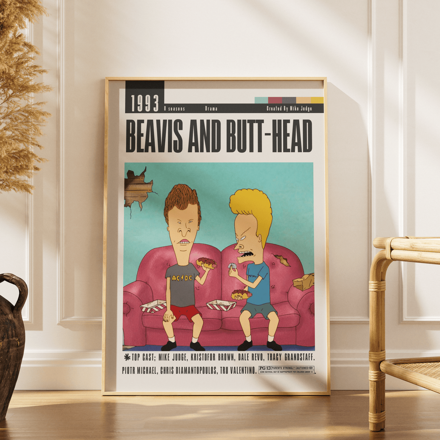 Beavis and Butt - Head Poster - 98typesModern Minimal Movies