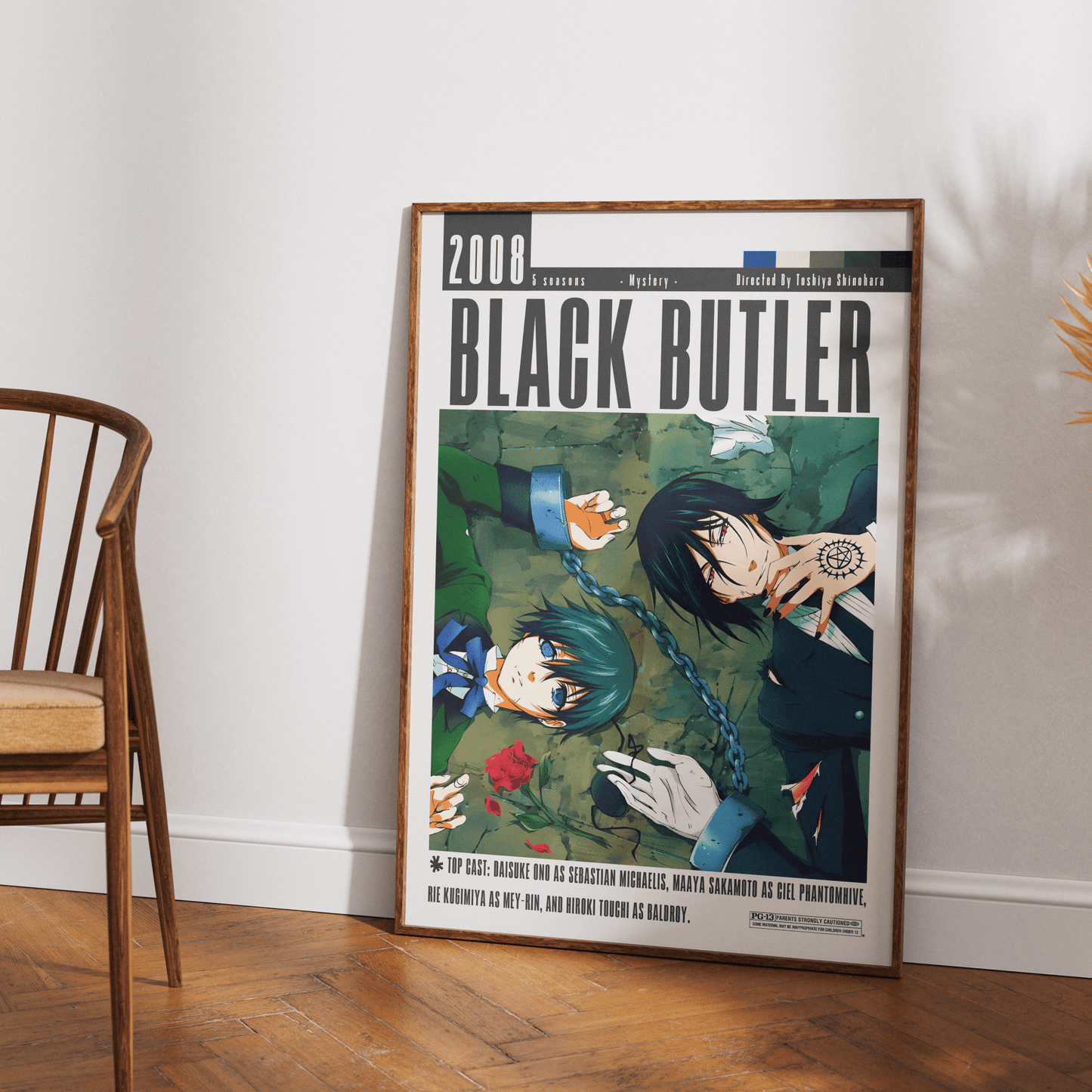 Black Butler 2008 Film Posters - 98typesModern Minimal Movies