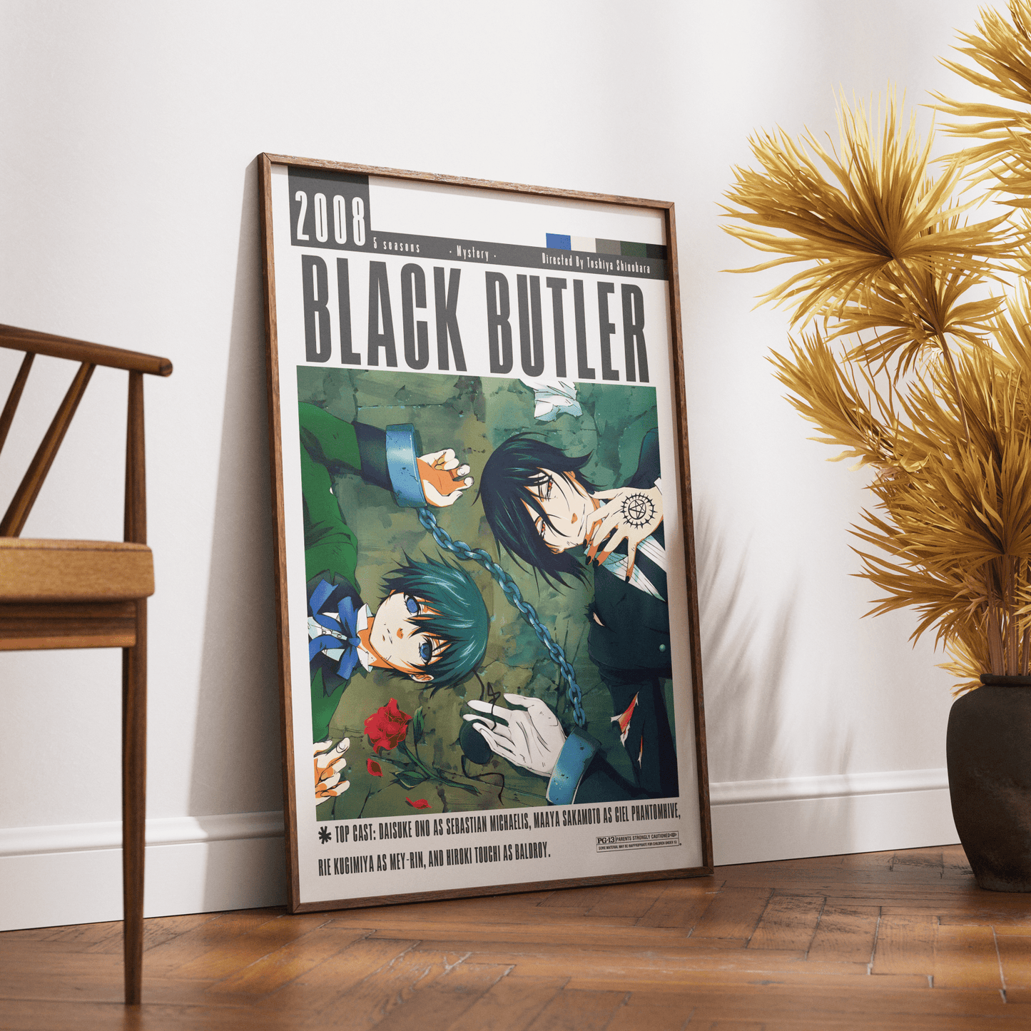 Black Butler 2008 Film Posters - 98typesModern Minimal Movies