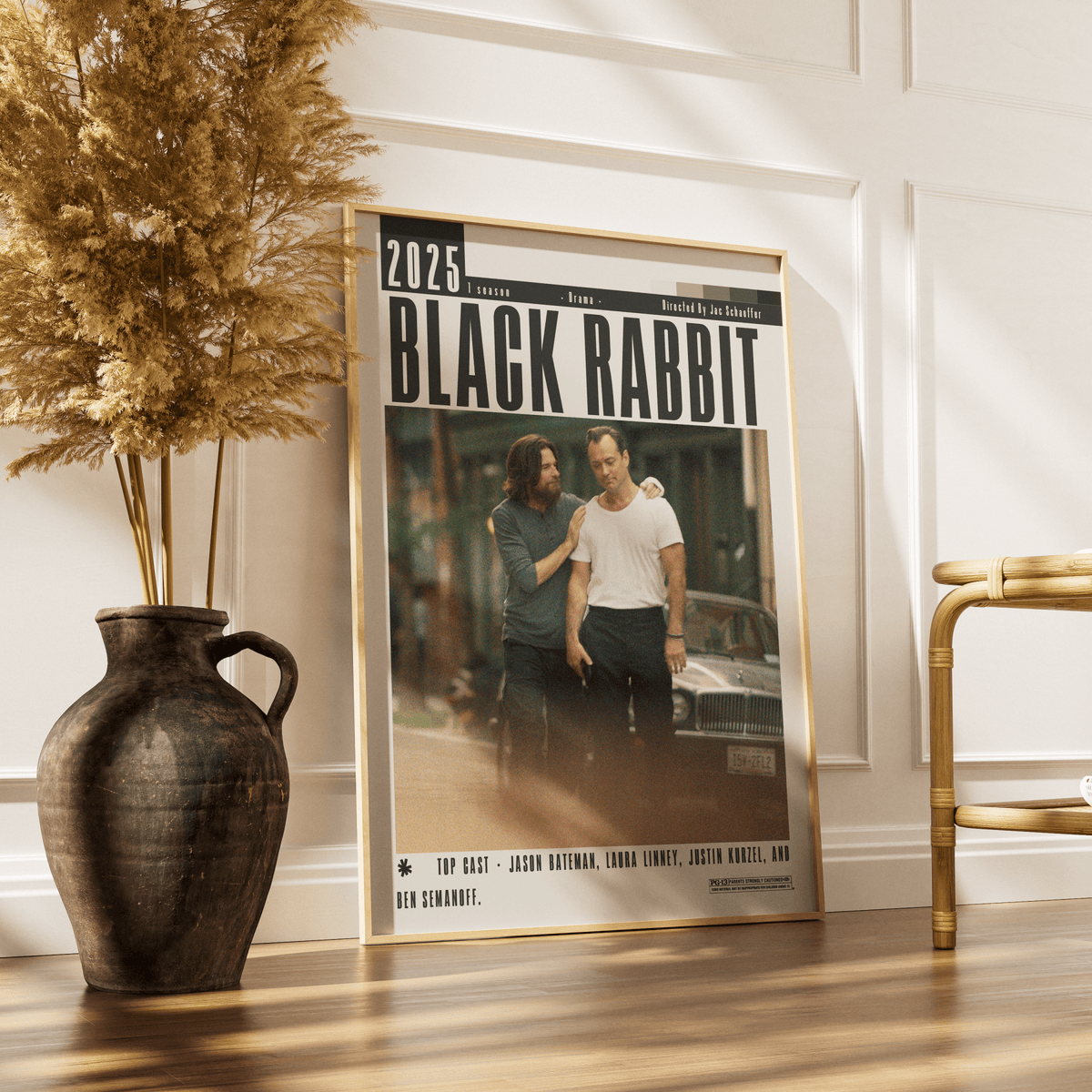 Black Rabbit (2025) TV Series Poster poster by 98 Types – view 3