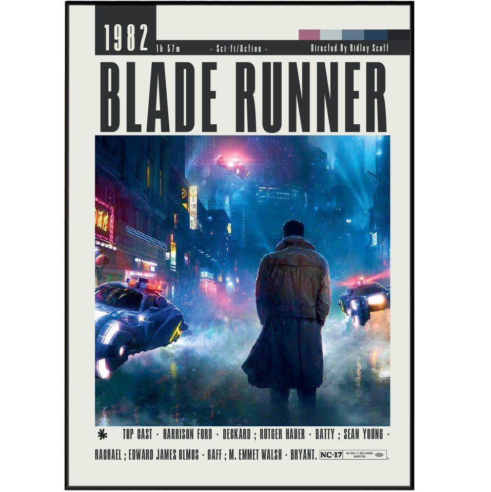Blade Runner Movie 1982 Posters - 98types