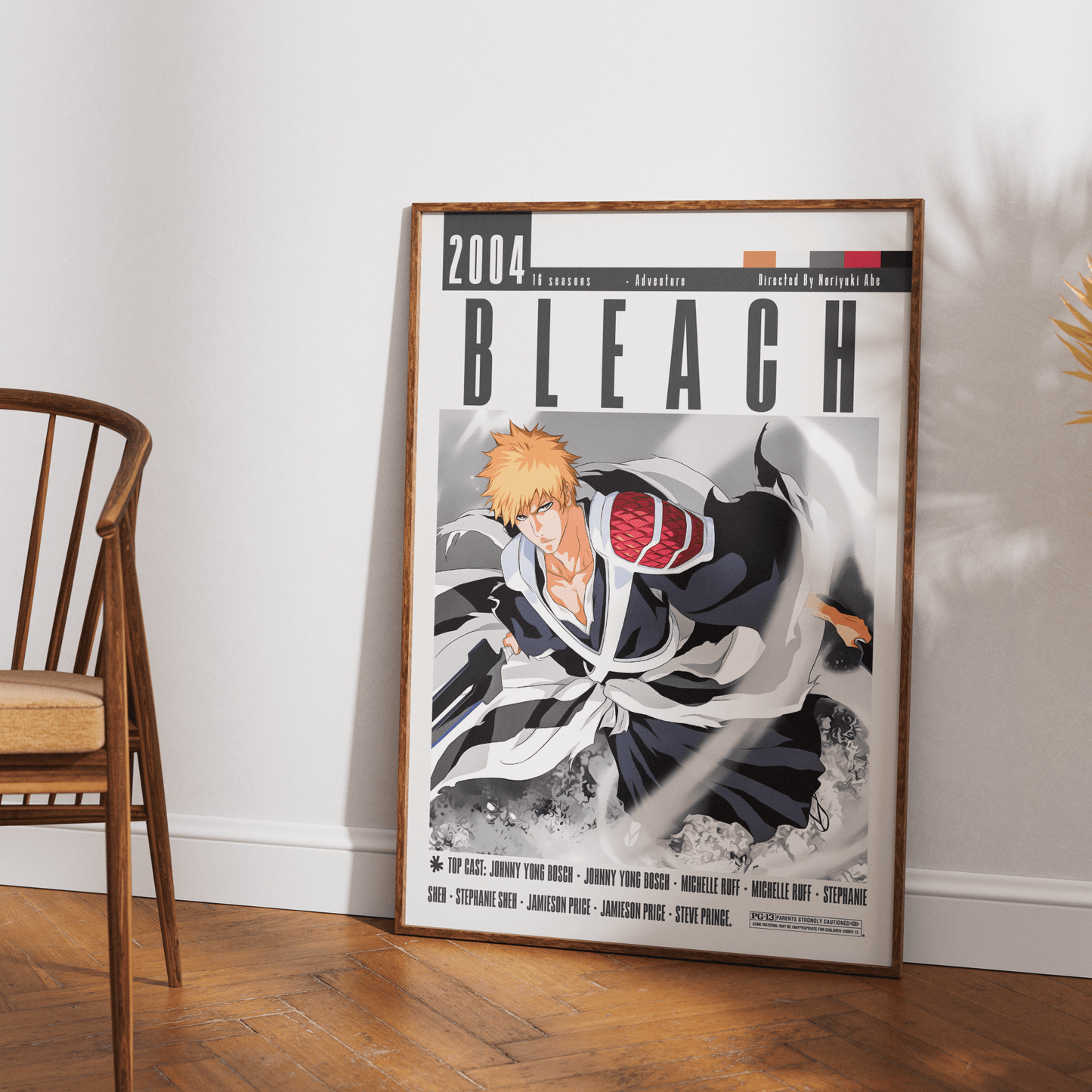 Bleach 2004 Film Poster - 98typesModern Minimal Movies