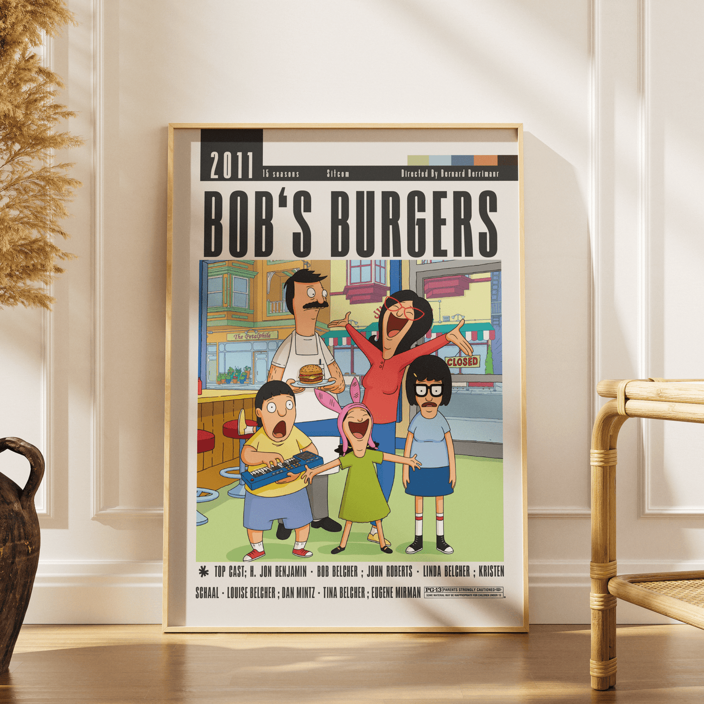 Bob's Burgers Tv Serie Posters - 98typesModern Minimal Movies