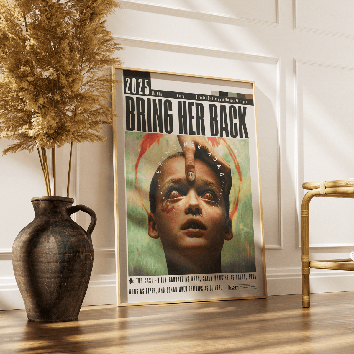 Bring Her Back (2025) Horror Film Poster poster by 98 Types – view 7