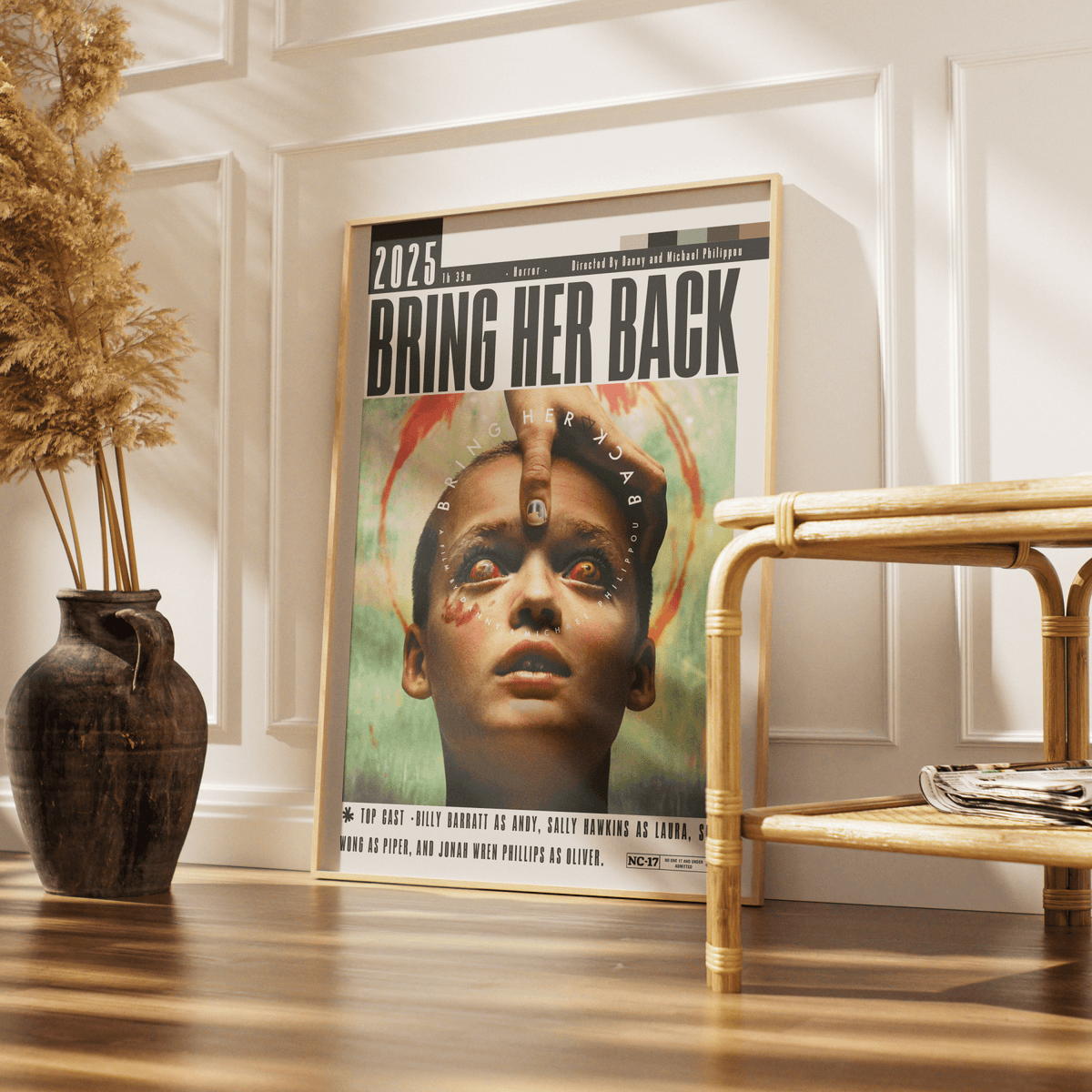 Bring Her Back (2025) Horror Film Poster poster by 98 Types – view 8