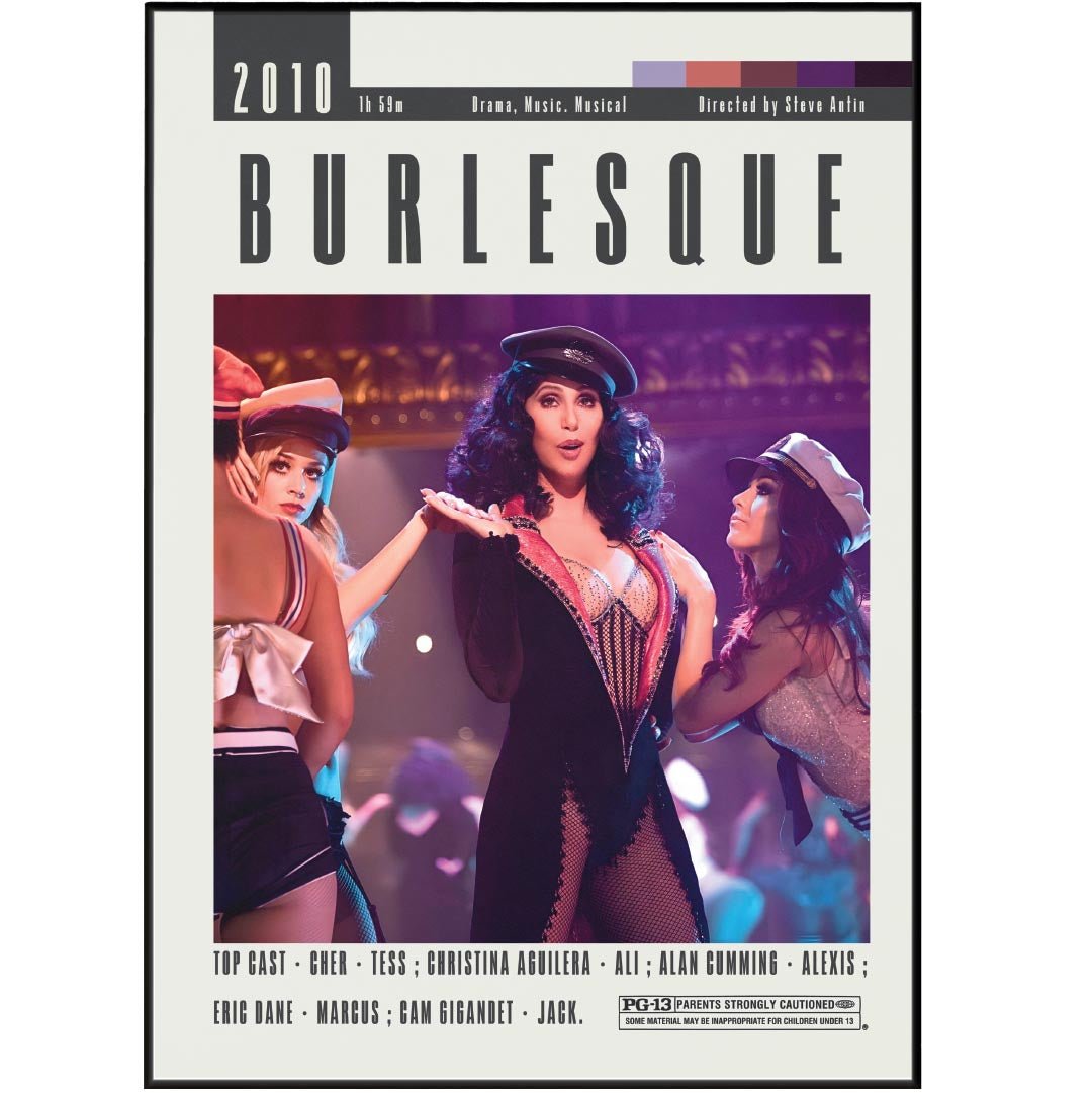 Burlesque Poster | Steve Antin Movies - 98types