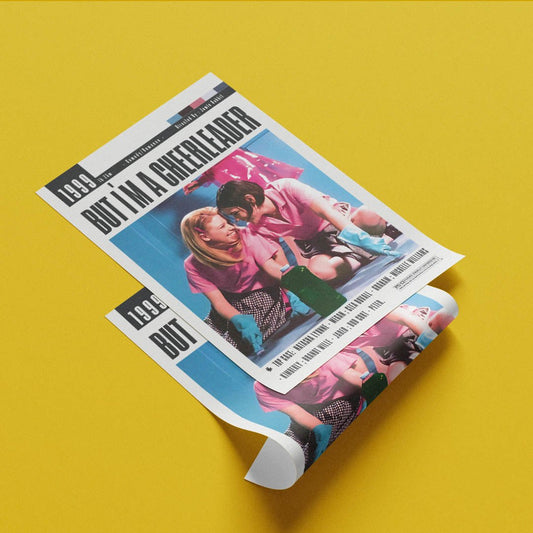 But I'm a Cheerleader 1999 LGBTQ+ comedy film poster — Natasha Lyonne Megan conversion camp satire wall art print UK - 98types