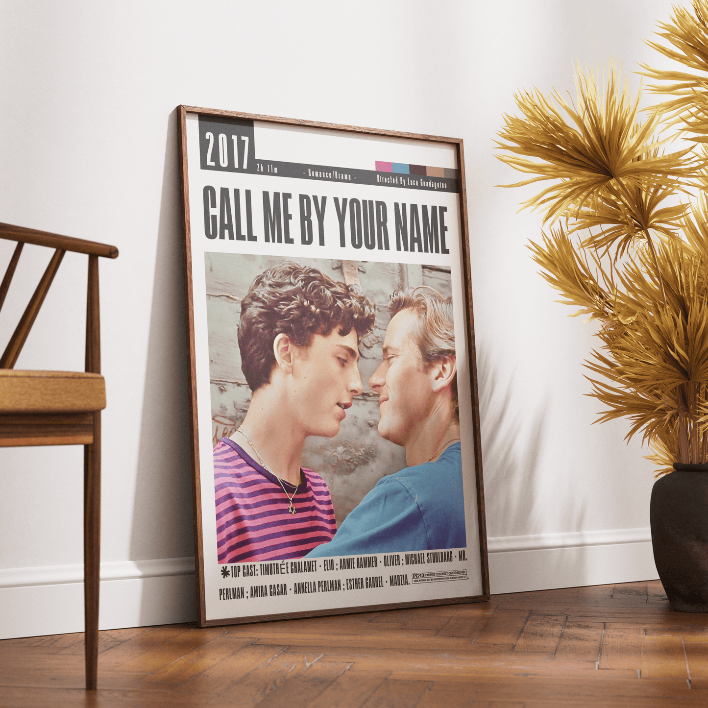 Call Me by Your Name 2017 Film Posters - 98typesModern Minimal Movies