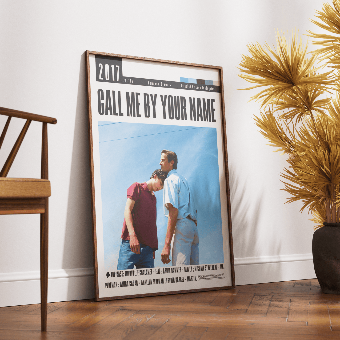 Call Me by Your Name Film Posters - 98typesModern Minimal Movies