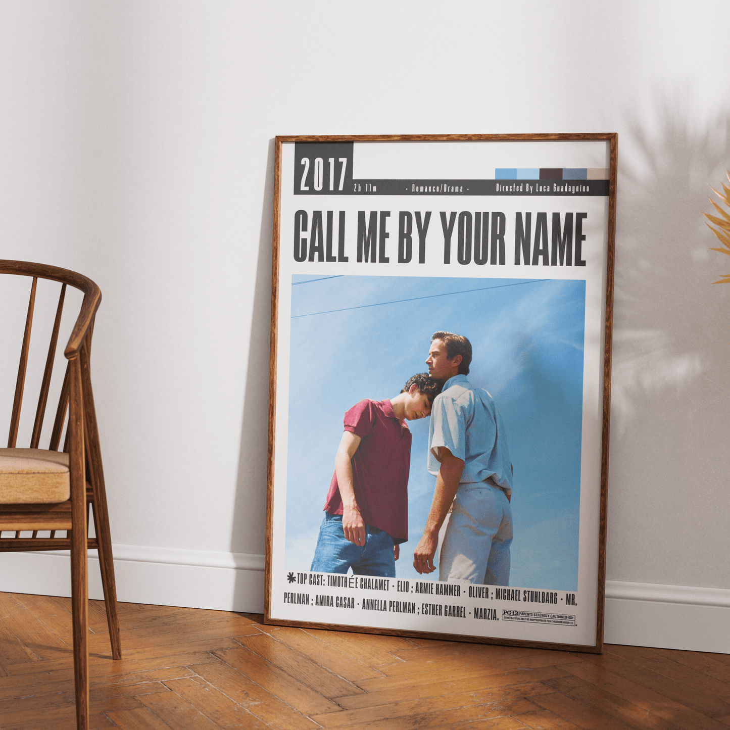 Call Me by Your Name Film Posters - 98typesModern Minimal Movies