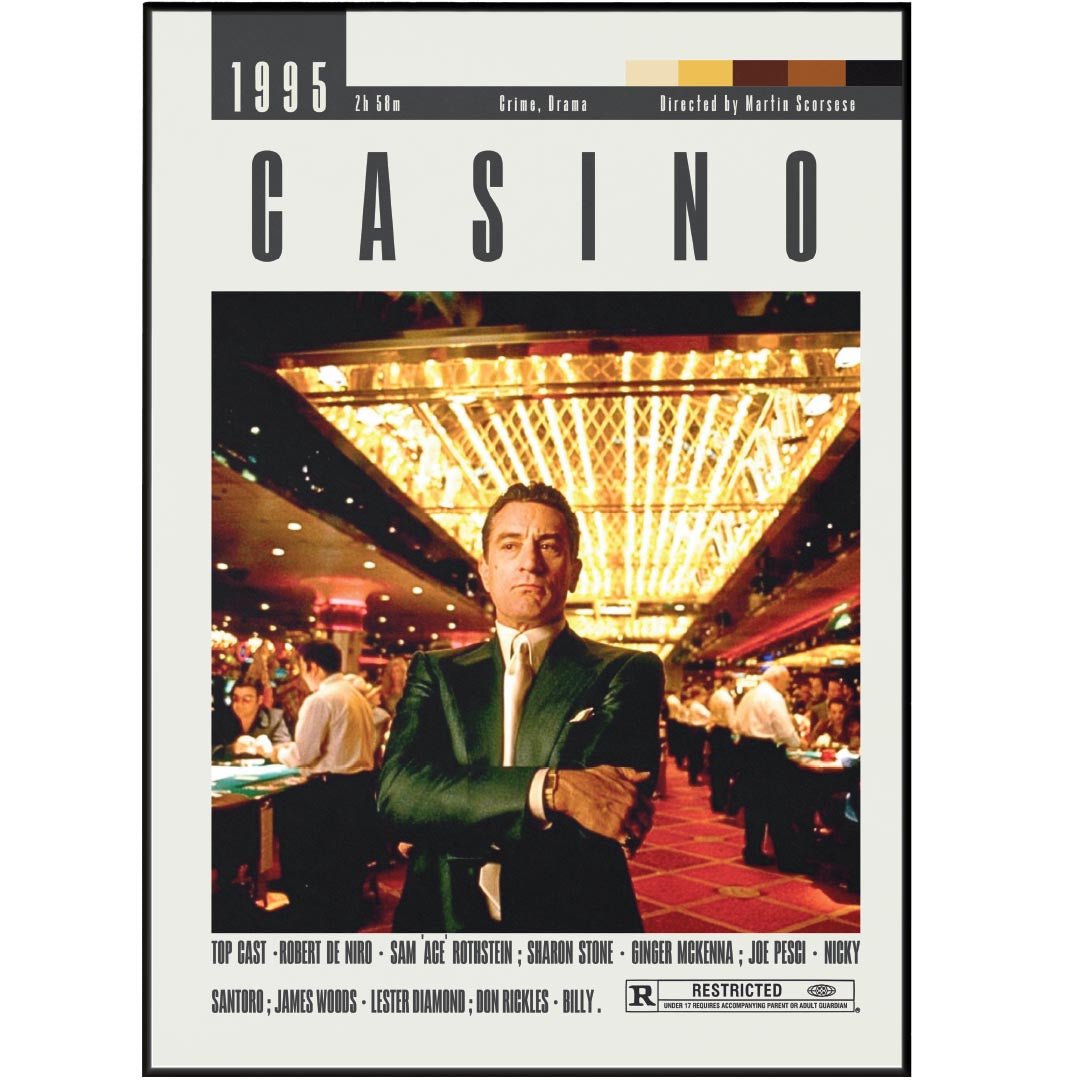 Casino Poster | Martin Scorsese Films - 98types