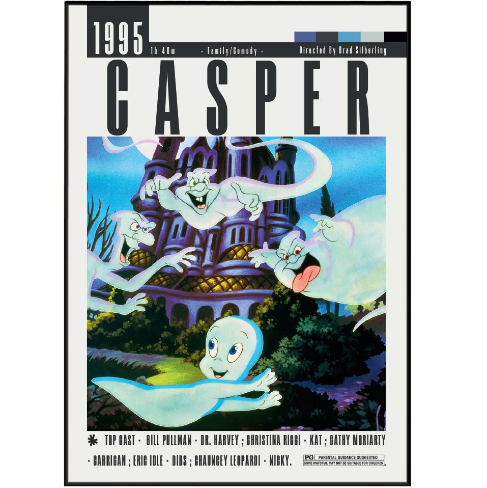 Casper 1995 poster – additional design – 98types