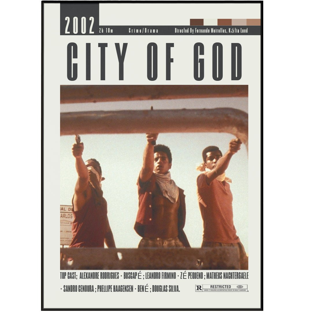 City of God Movie Posters - 98types