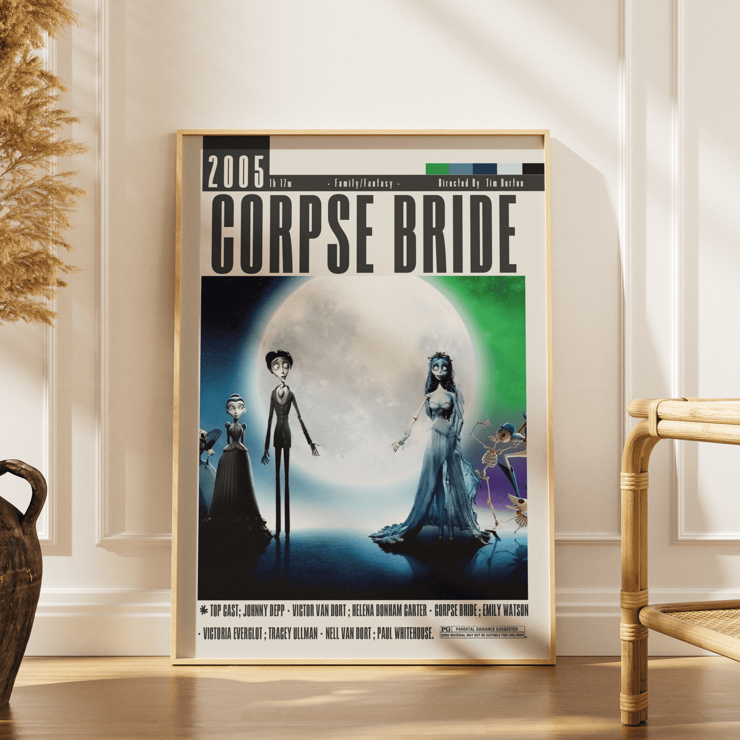 Corpse Bride Posters | Tim Burton Movies - 98typesModern Minimal Movies