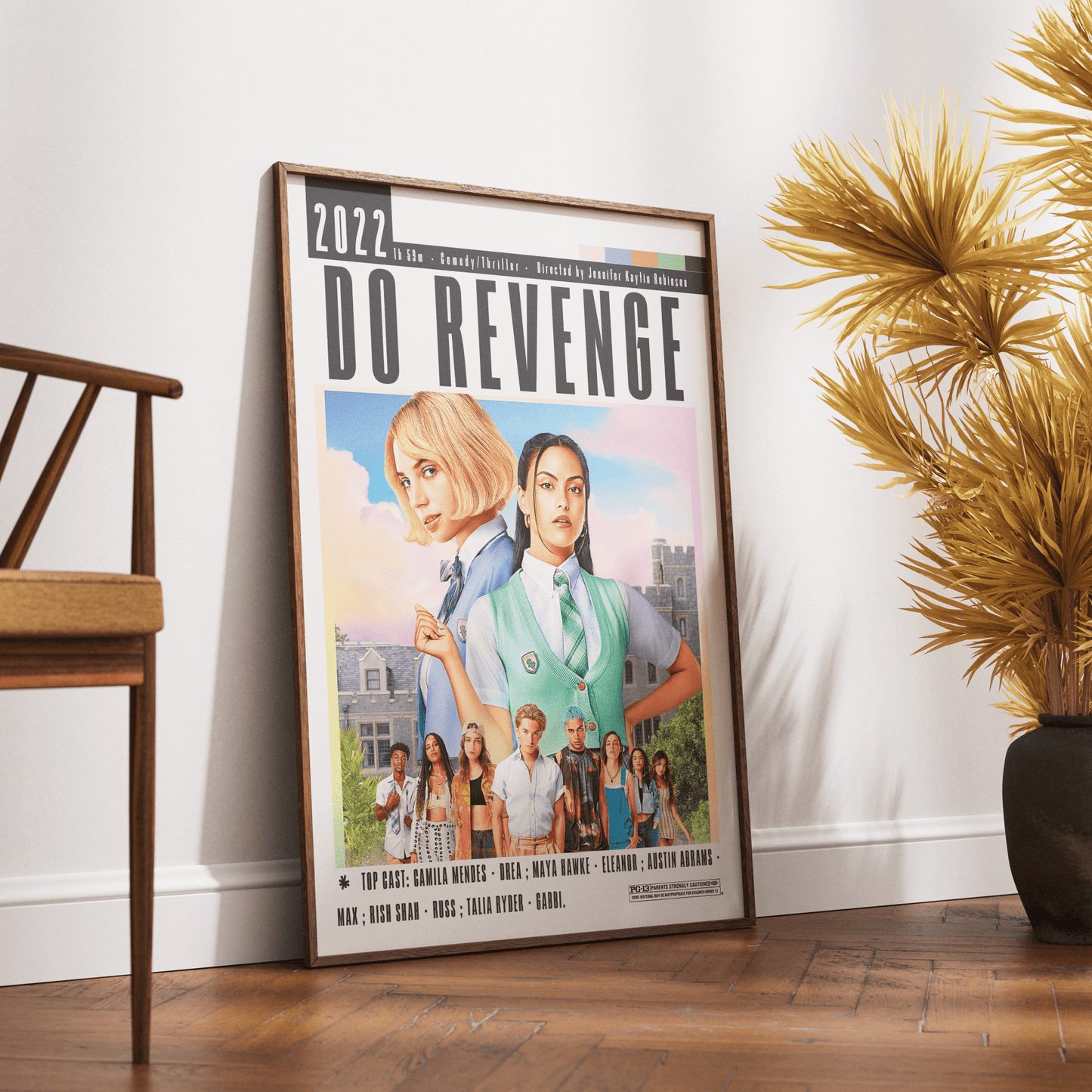 Do Revenge Films Poster - 98typesModern Minimal Movies