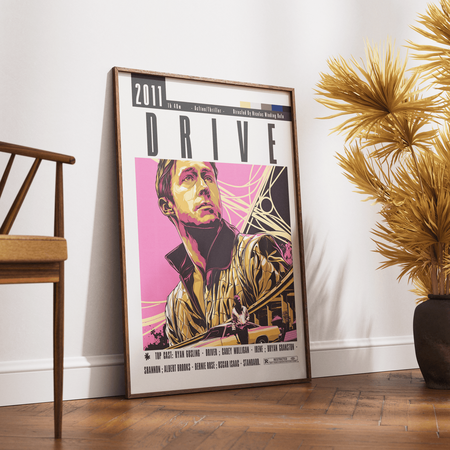 Drive 2011 Film Posters - 98typesModern Minimal Movies