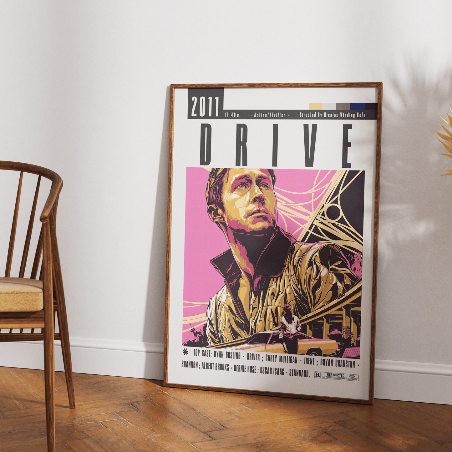 Drive 2011 Film Posters - 98typesModern Minimal Movies