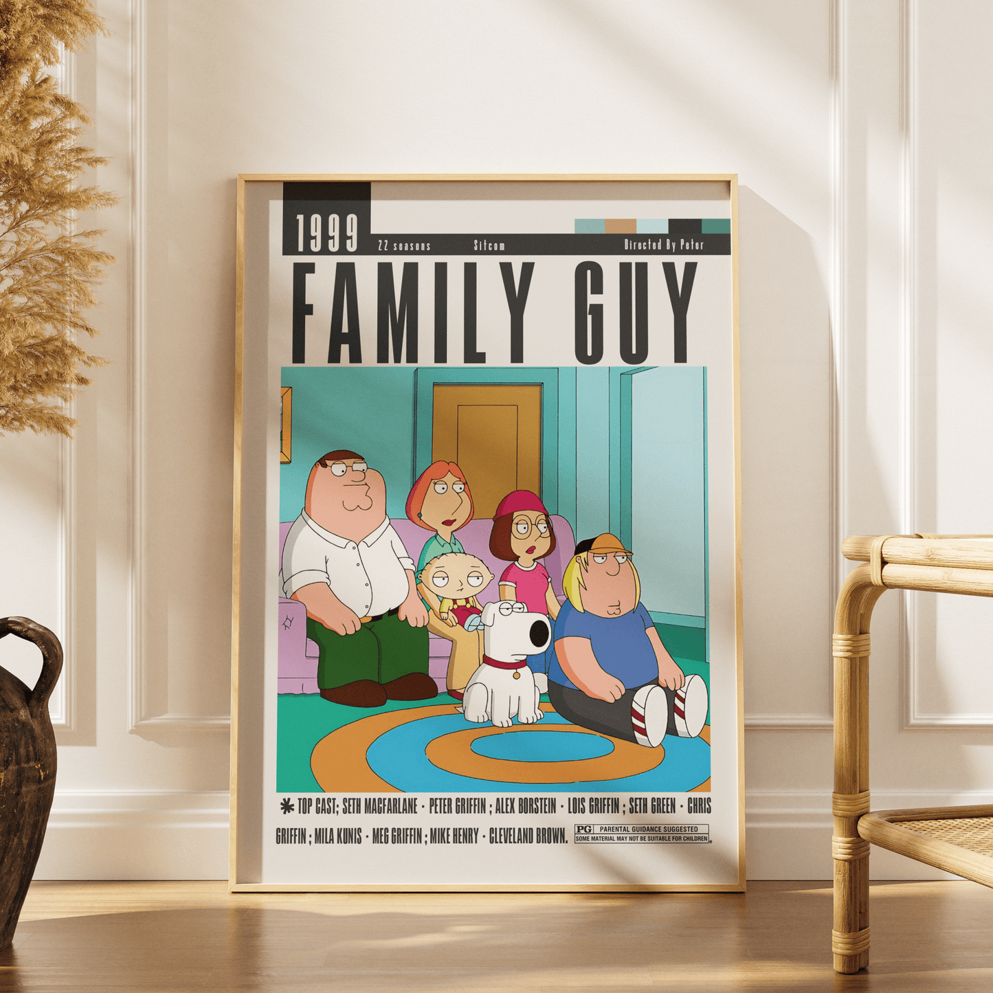 Family Guy Tv Serie Posters - 98typesModern Minimal Movies