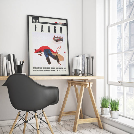 Fargo FX TV series poster — Noah Hawley crime anthology wall art print UK