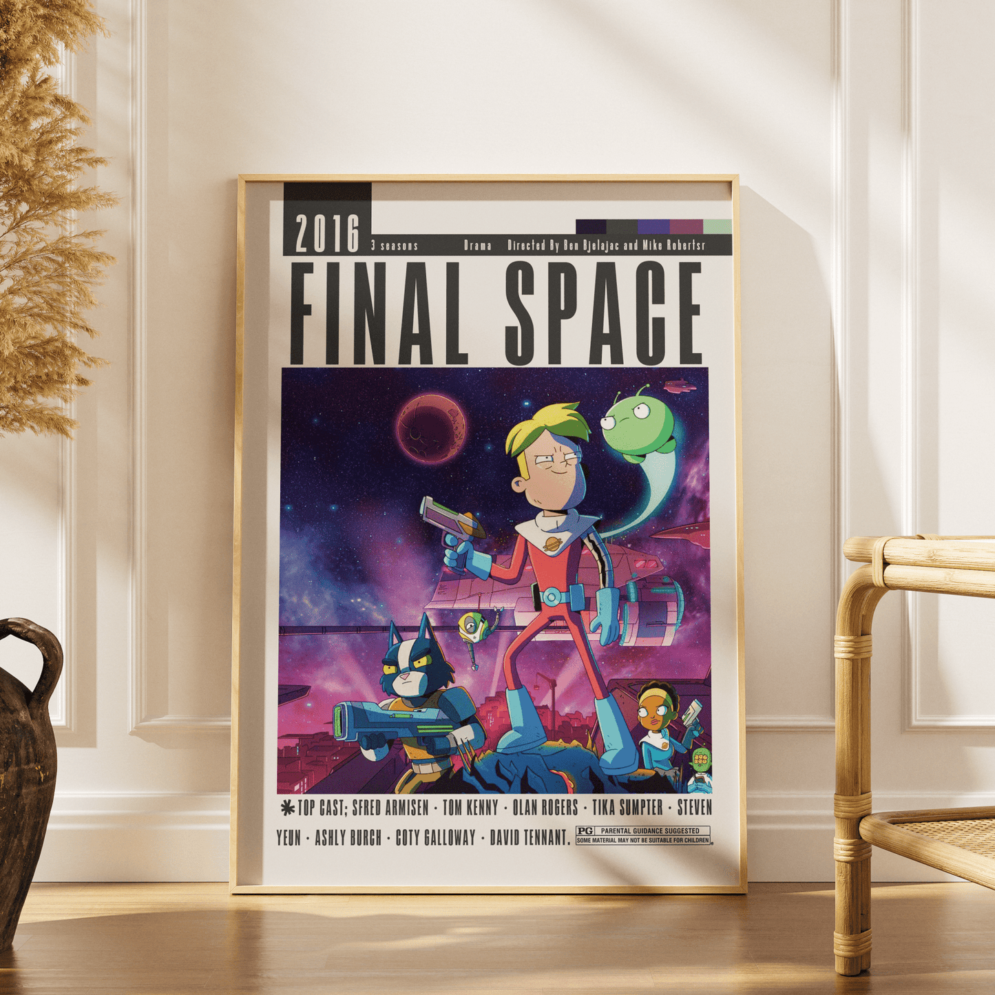 Final Space Tv Serie Posters - 98typesModern Minimal Movies