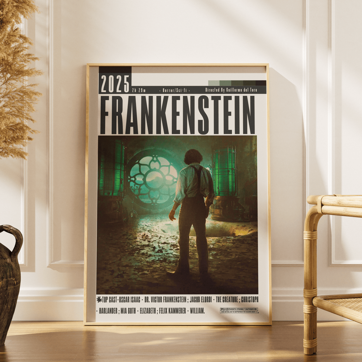Frankenstein (2025) Posters - 98typesModern Minimal Movies