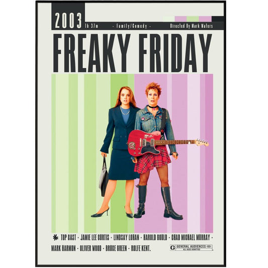 Freaky Friday Movie Posters - 98types