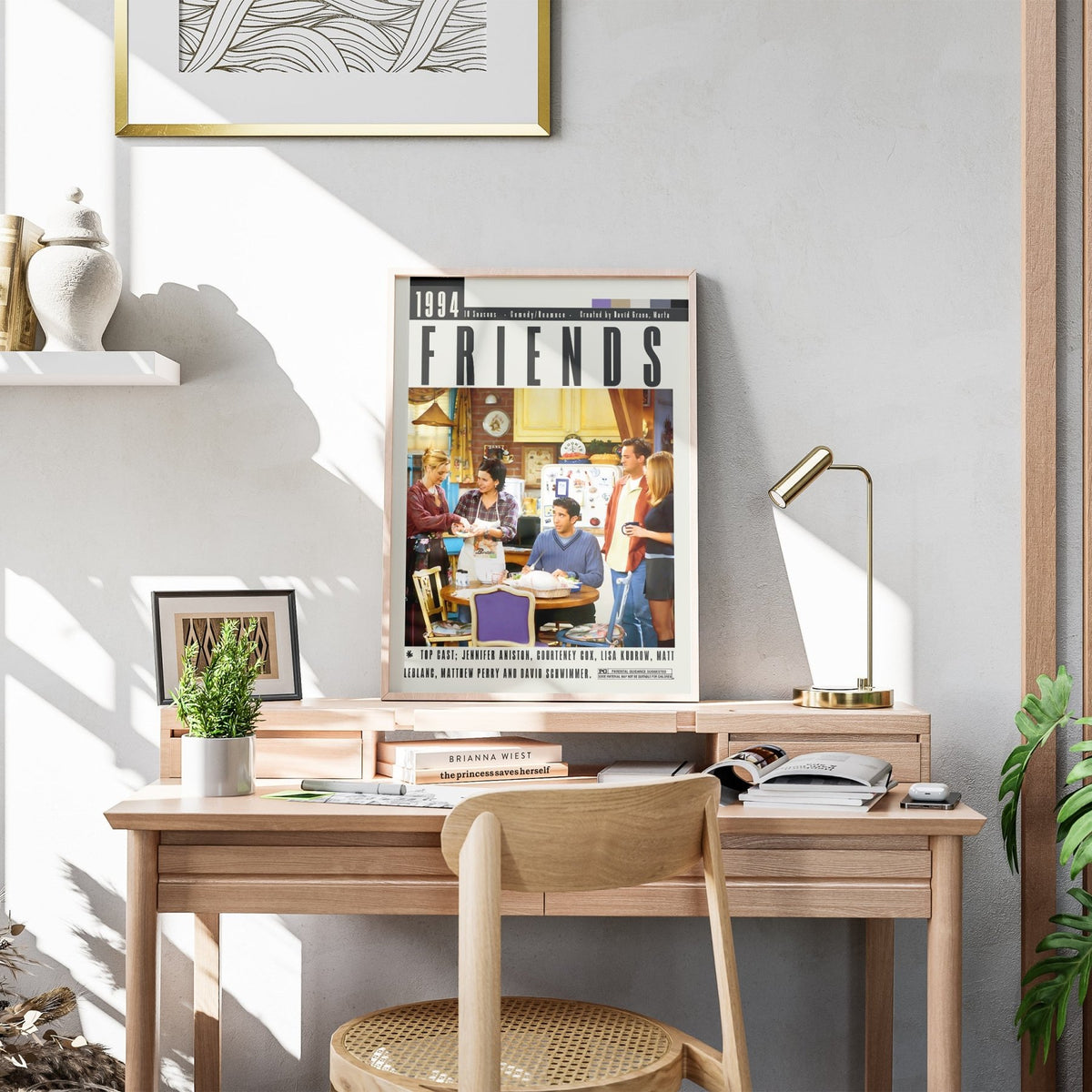 Friends Serie Poster | Marta Kauffman Movies - 98types