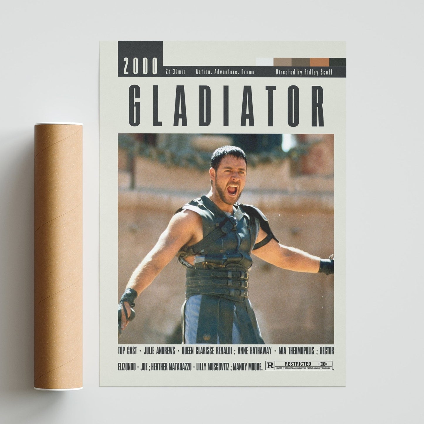Gladiator Poster | Ridley Scott Movies - 98types