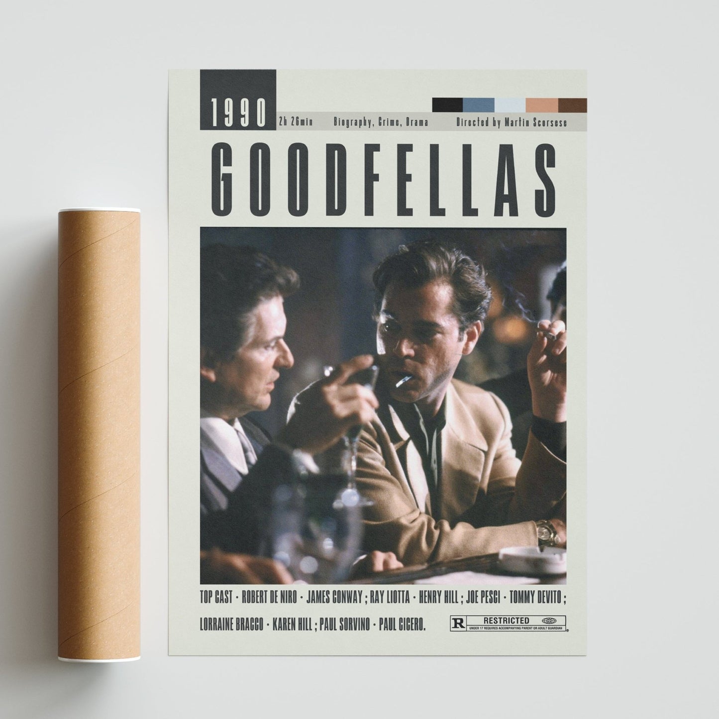 Goodfellas Poster | Martin Scorsese Movies - 98types