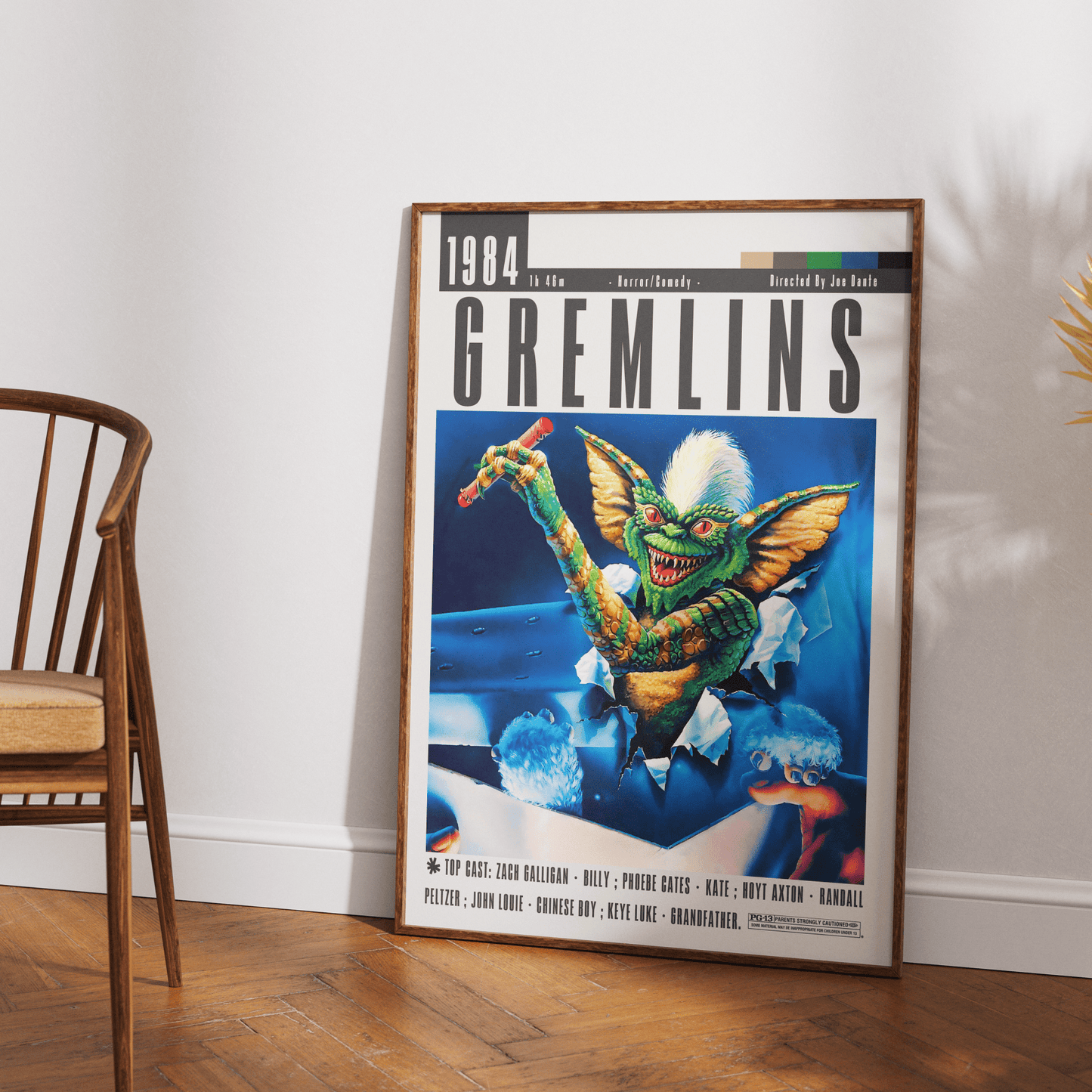 Gremlins 1984 Film Posters - 98typesModern Minimal Movies